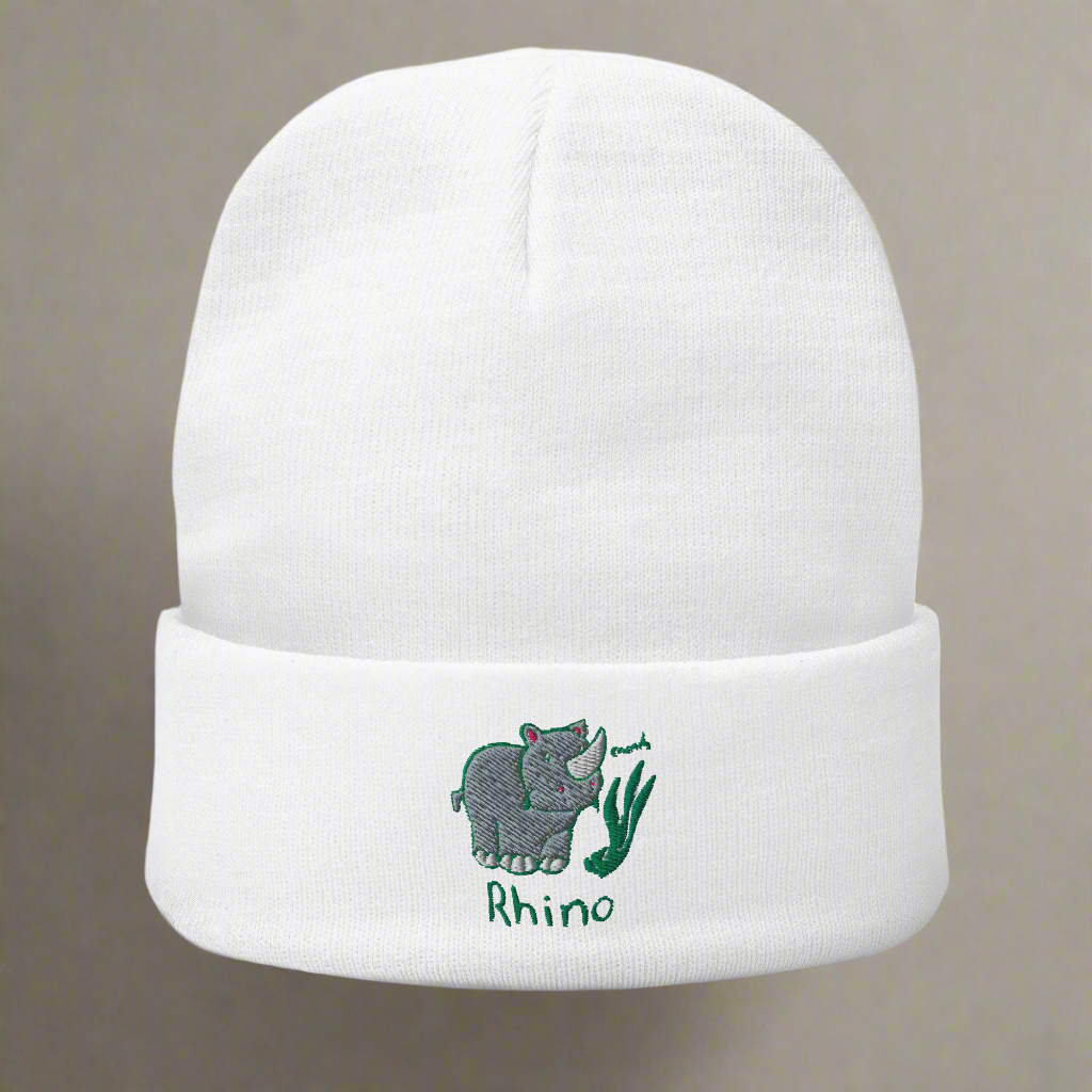 Embroidered Beanie